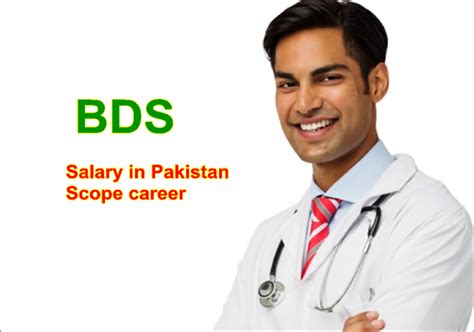 Bds Scope And Salary In Pakistan Career Jobs Opportunities