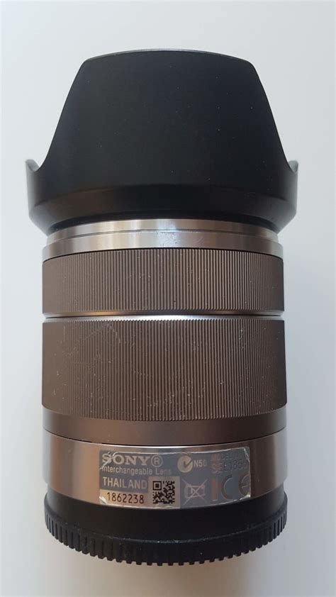 Silver Sel1855 E Mount 18 55mm F35 56 Oss Zoom Lens For Sony