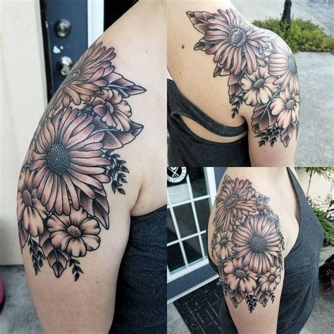 The 25 Best Flower Shoulder Tattoos Ideas On Pinterest