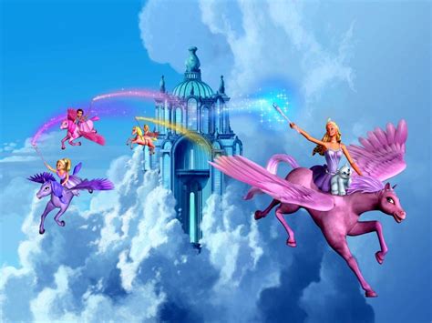 Iso image of the 2005 game barbie and the magic of pegasus, if this violates copyright then i'll take it down. Barbie Magic Of The Pegasus - Barbie Princess Wallpaper ...