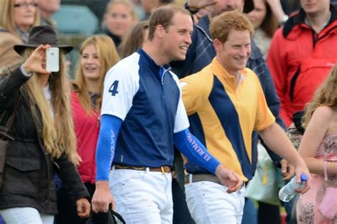 Polo Opposites Princes William And Harry In Last Day Face Off Mirror Online