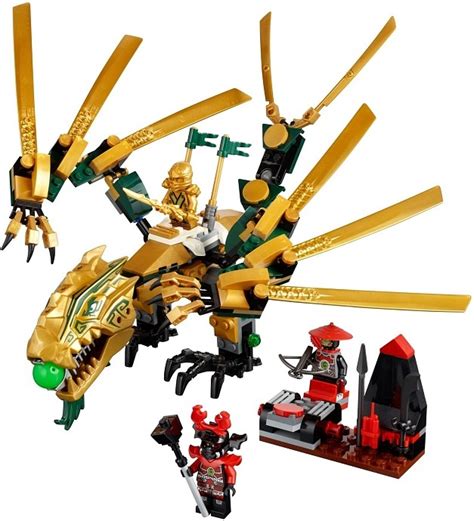 View Lego Instruction 70503 The Golden Dragon Lego Instructions And
