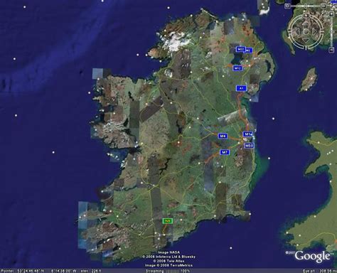 Ireland Satellite View Flickr Photo Sharing