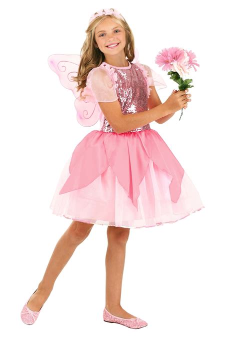 Flower Fairy Girls Costume