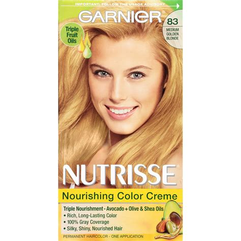 Copyright 2021, wella operations us llc, all trademarks registered. Garnier Nutrisse Nourishing Hair Color Creme (Blondes), 83 ...