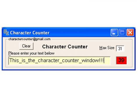 Character Counter - скачать бесплатно Character Counter 6.0