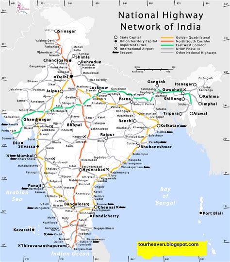 List Of National Highways India