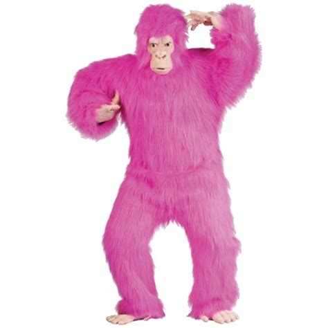 pink gorilla costume adult
