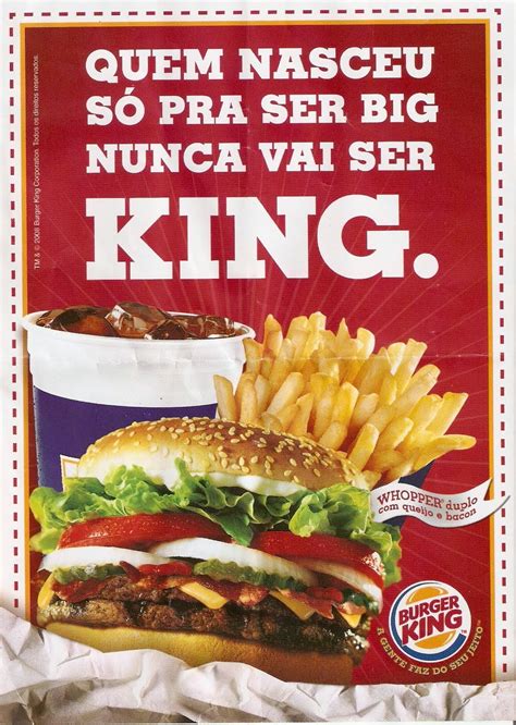 Expresso Análise E Crítica Análise De Anúncio Publicitário Burger King