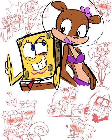 Spandy By Ezstrongs Cute Cartoon Wallpapers Spongebob And Sandy