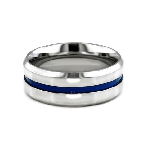 Bellux Style His And Hers Wedding Rings Set 316l Stainless Steel