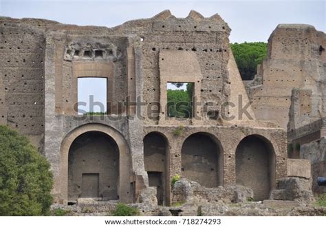 Temple Apollo Palatinus Circus Maximus Rome Stock Photo 718274293