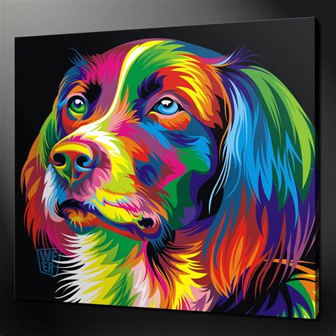 Dog Paintings Pop Art Animals Animal Paintings