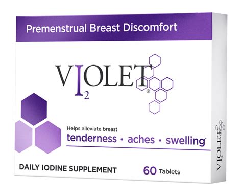 Manage Breast Pain And Tenderness With Violet Daily Iodine Supplements