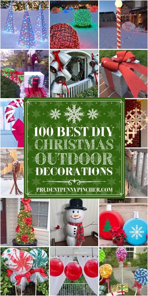 List Of Diy Outdoor Christmas Decorations 2022 Adriennebailoncoolschw