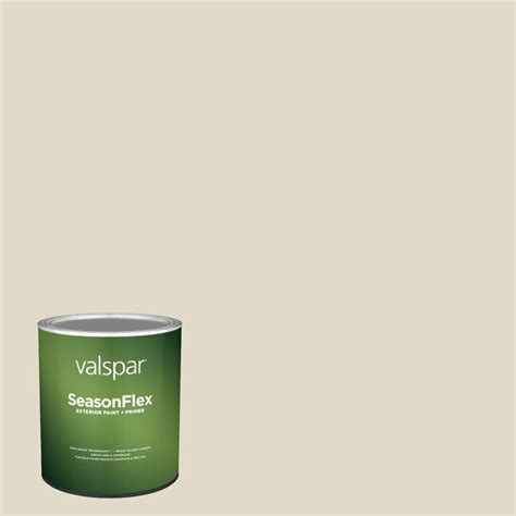 Valspar Seasonflex Flat Light Raffia 3008 10b Latex Exterior Paint
