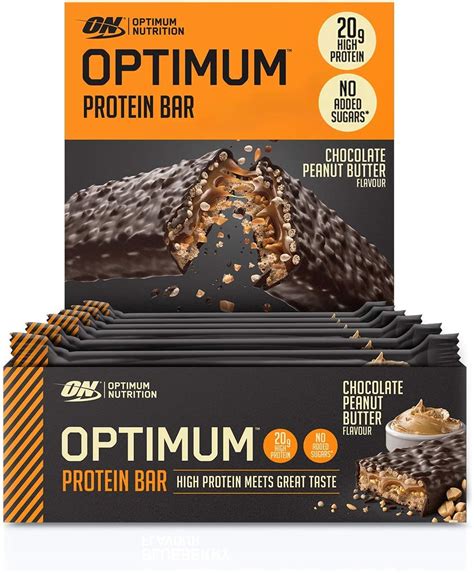 Optimum Nutrition ON Whipped Bar, High Protein Snack with Milk