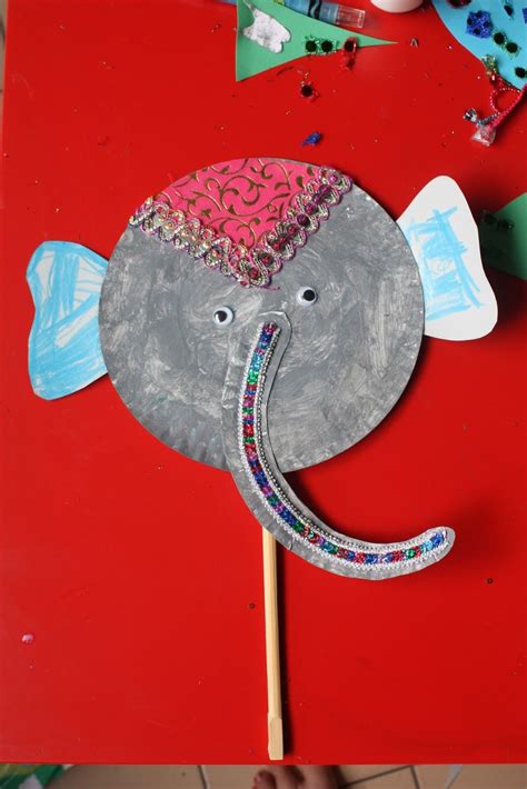 India Elephant Craft First Up An Elephant You Can Tell That Shes