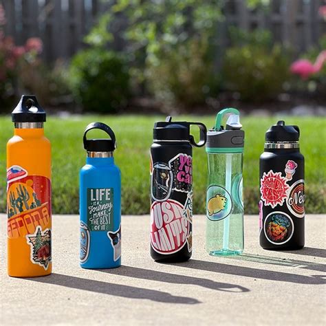 Water Bottle Stickers Free Shipping Makestickers