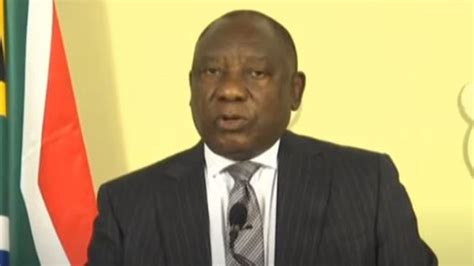 Cabinet Reshuffle Read President Cyril Ramaphosas Full Speech