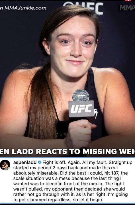 Aspen Ladd Brutally Honest About Why She Missed Weight This Is