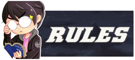 Download 22 May Rules Banner Transparent Anime Full Size Png Image