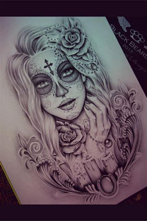 Gypsyskulltattoo@gmail.com gypsy skull tattoo studio is like no other studio in the hanover area. Gypsy skull tattoo design | Day of the Dead Tattoos ...