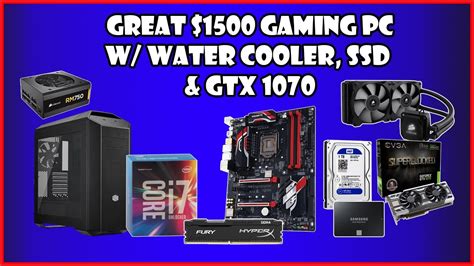 High End Gaming Pc Build 1500 2016 Youtube