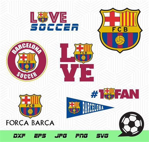 Barcelona soccer team soccer vector files logos soccer | Etsy | Barcelona soccer, Soccer team ...
