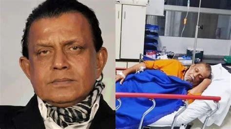 Mithun Chakraborty Hospitalised Son Mimoh Shares Health Update See Pic People News Zee News