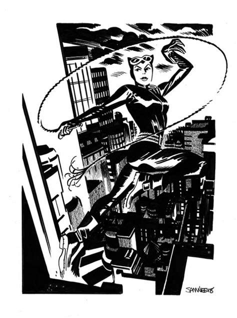 Catwoman By Chris Samnee Comic Art Catwoman Comic Art Dc Comics Art