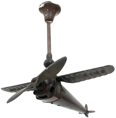 These 7 ceiling fans are quiet, powerful, and stylish options for your home. Chicago Aero-Fan Plane Ceiling Fan