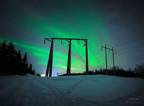 Arctic Powerlines By Stian Klo On 500px Northern Lights Northen