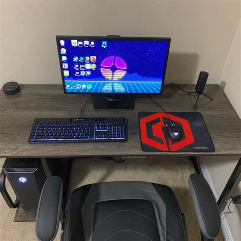 Just Got This New Desk Slowly I Am Upgrading My Setup Pcmasterrace