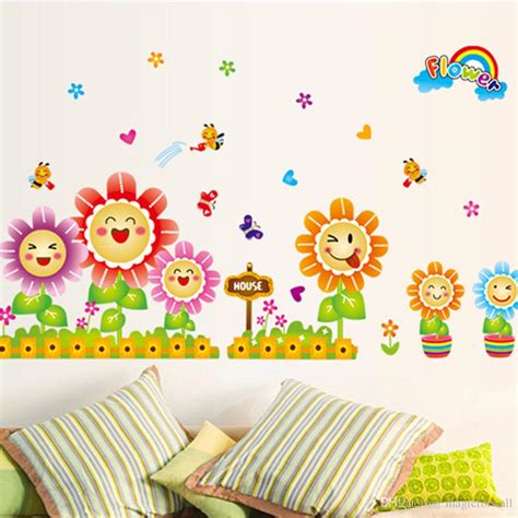 Cute Spring Wall Decor Stickers For Kids Room And Nursery