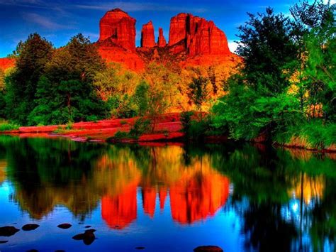 Beautiful Colors Monument Valley Desert Mountains World