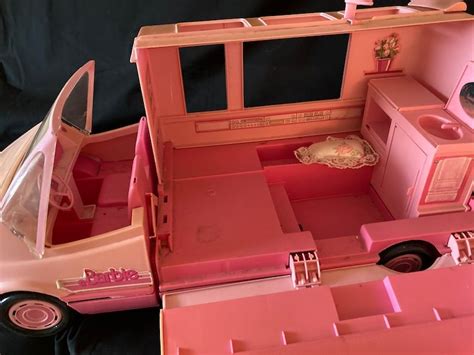 Barbie Magical Motor Home Camper Van RV By Mattel Vintage Etsy Teddy