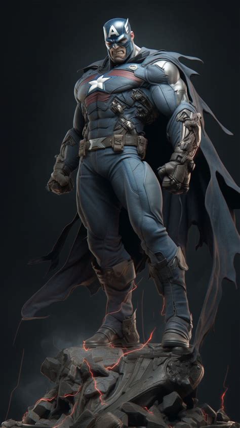 Captain America Kaptaincoca Instagram Photos And Videos In Marvel Statues Marvel