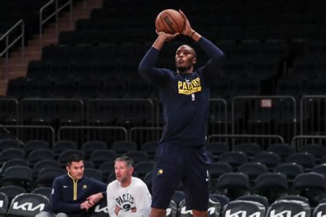 Myles Turner Injures Ankle During Pre Game Warmups Expected To Miss A