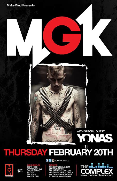 Tickets For Machine Gun Kelly In Salt Lake City From Showclix