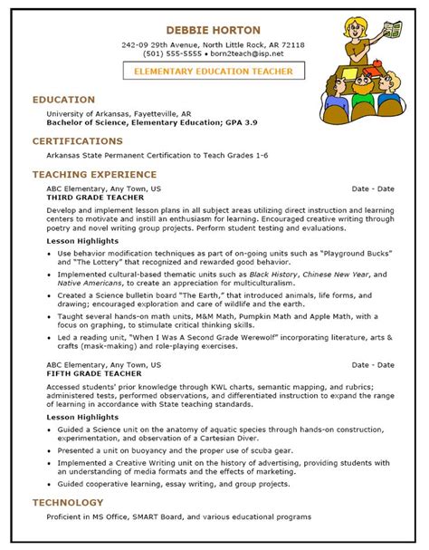 Early childhood teacher resume examples jobhero. Resume For Teachers Post Teacher Resumes Best Sample ...