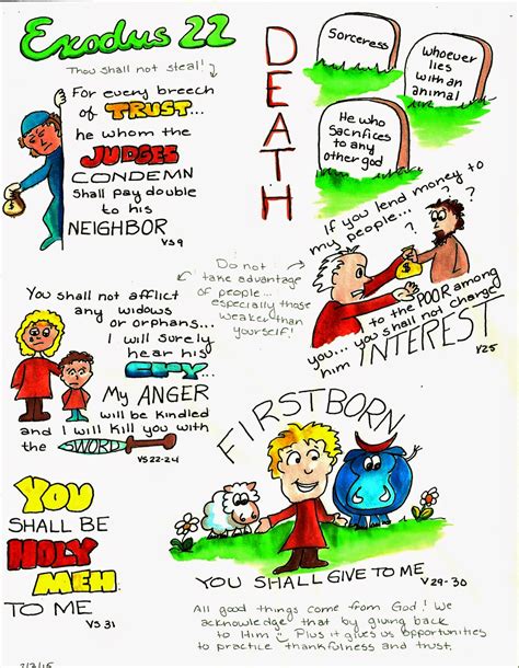 Doodle Through The Bible Exodus 22