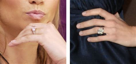 15 Amazing Celebrity Engagement Rings Can You Guess Who They Belong To