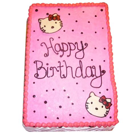 Birthday Cake Cartoon Png Hello Kitty Birthday Cake Transprent Png Images