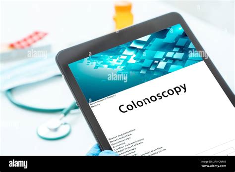 Colonoscopy Medical Procedures A Procedure That Involves Using An