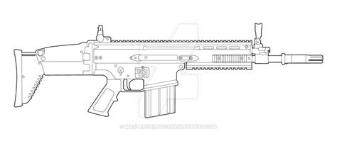 Free Fire Para Colorear Armas - dibujos para colorear
