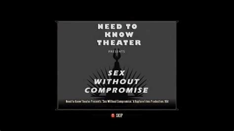 Need To Know Theater Sex Without Compromise Youtube