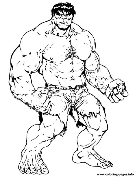 Incredible Hulk Classic Comic Coloring Page Hulk Coloring Pages Porn