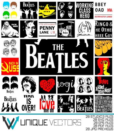 The Beatles Logo Vector At Collection Of The Beatles