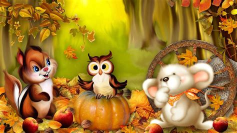 Pin By Veronica Barron On Owls Fall Friends Happy Fall Fall Wallpaper
